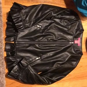 Catherine Malandrino Leather Jacket